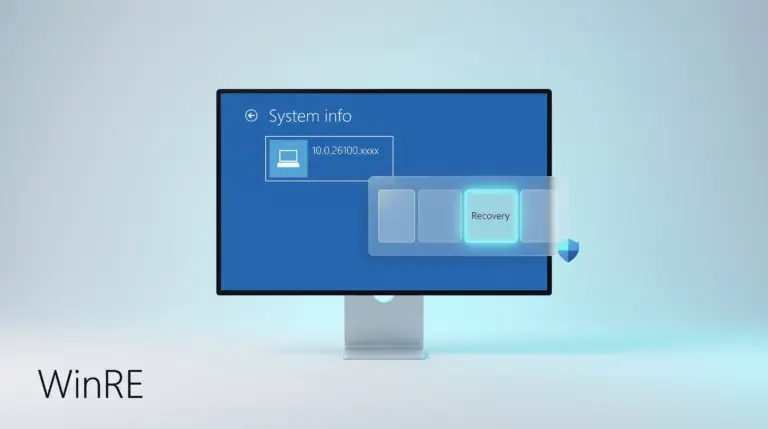 Cách kiểm tra phiên bản Windows Recovery trên Windows
